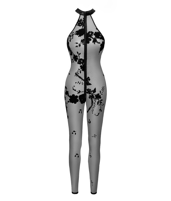 Combinaison zippée Ego F315 tulle floqué