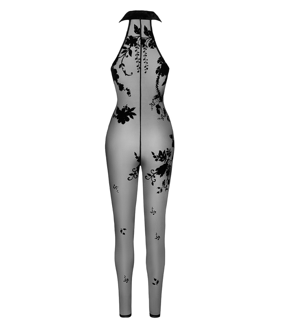 Combinaison zippée Ego F315 tulle floqué