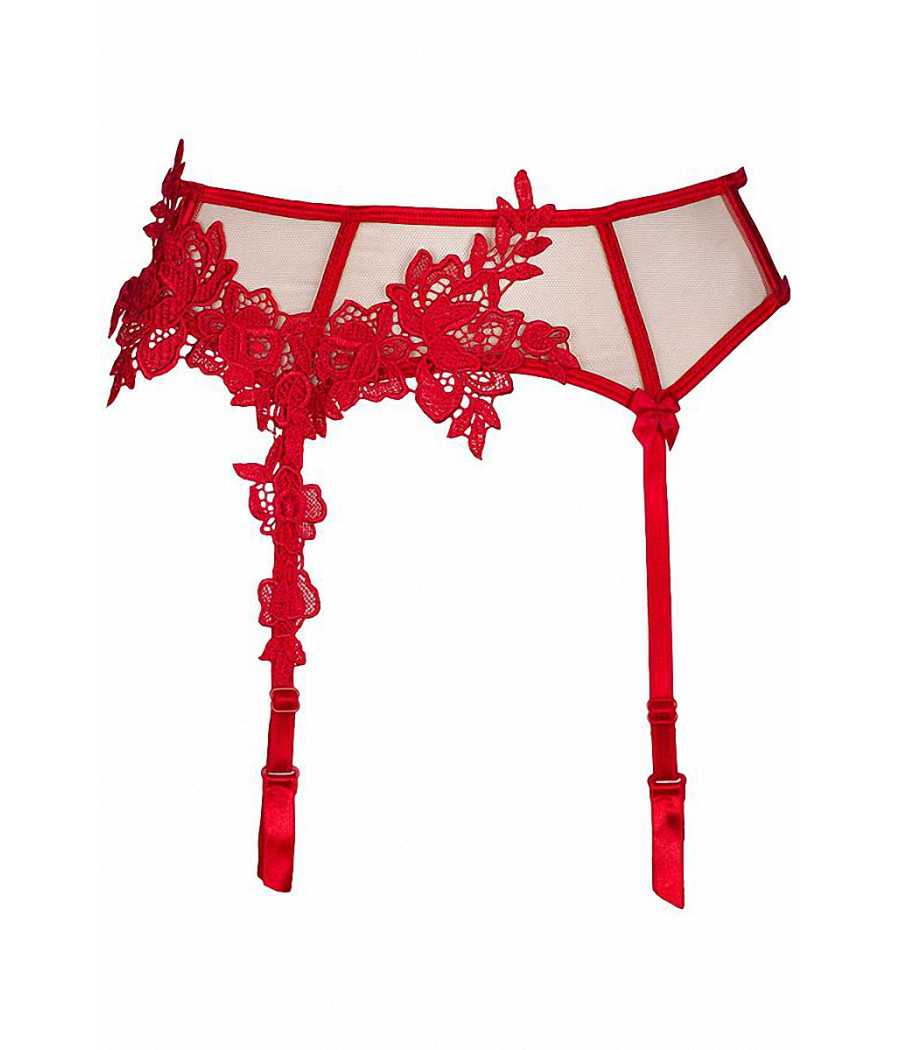 Porte-jarretelles rouge V-8862 - Axami