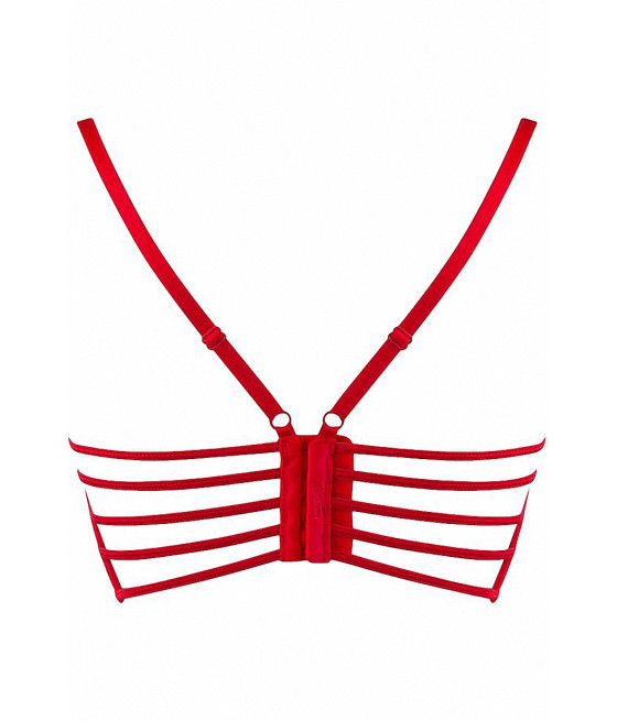 Soutien-gorge dentelle rouge V-9691 - Axami