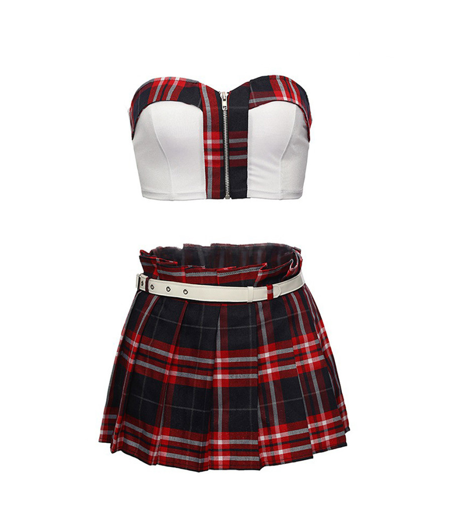 Déguisement sexy étudiante 6 pièces - J Lingerie