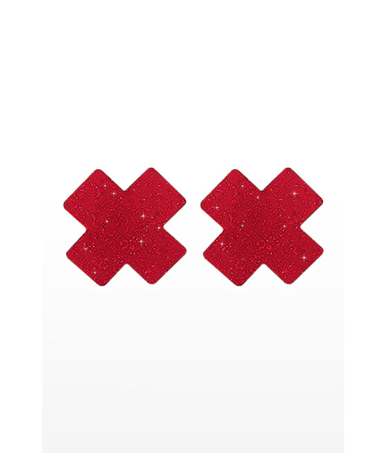 Caches mamelons Nipple X Covers rouge