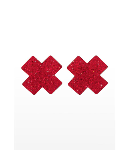 Caches mamelons Nipple X Covers rouge