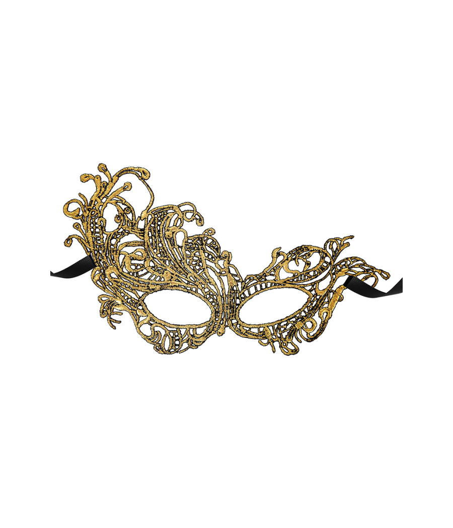 Loup broderie souple Aurore doré