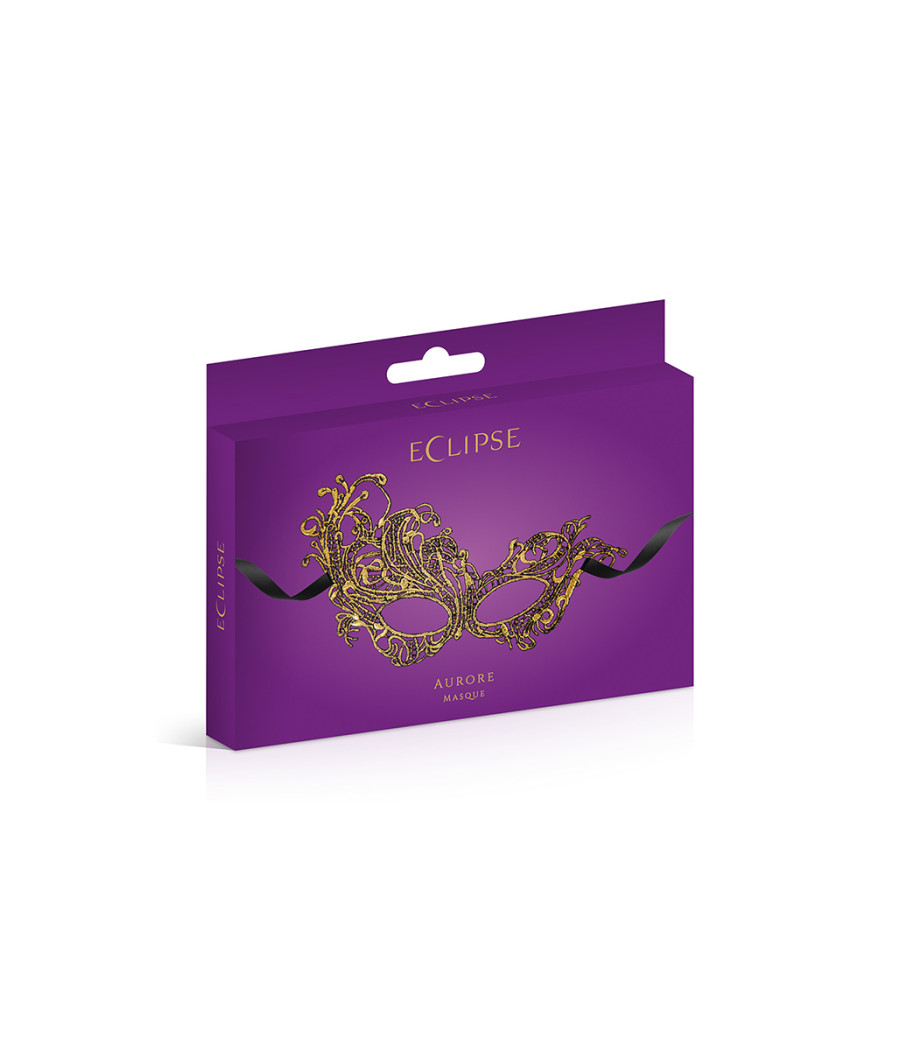 Loup broderie souple Aurore doré