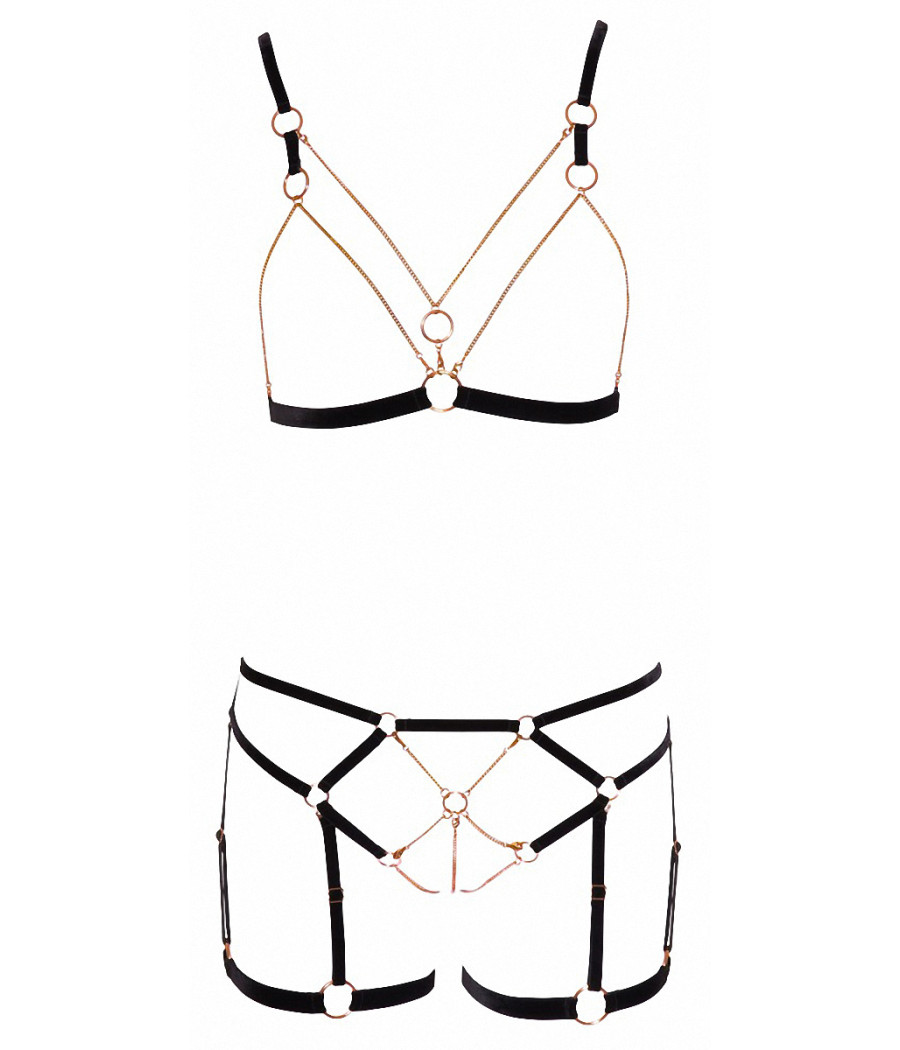 Ensemble harnais bijoux 2 pièces - Cotelli Lingerie