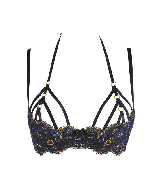 Soutien-gorge dentelle Noir V-10361 - Axami
