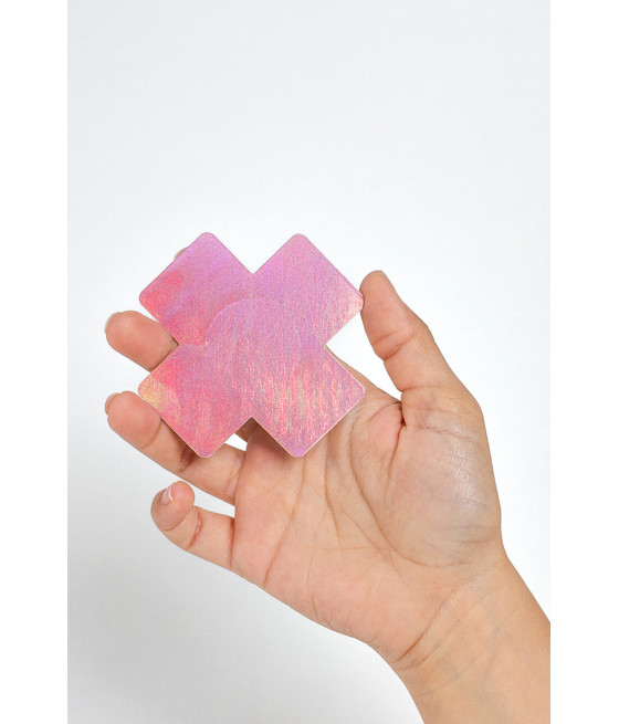 Cache-tétons croix Wow Boobs - Secret Play