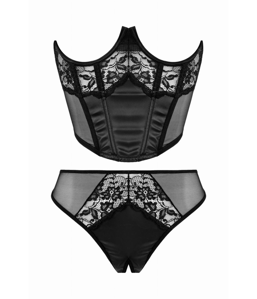 Ensemble bustier et string Tiara - Christine 