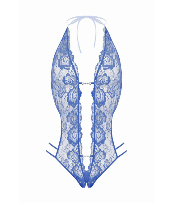 Body string ouvert Renee bleu - Christine