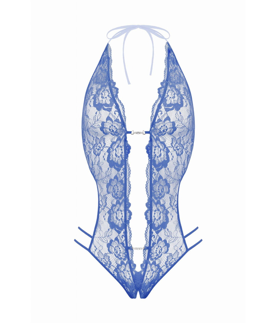 Body string ouvert Renee bleu - Christine