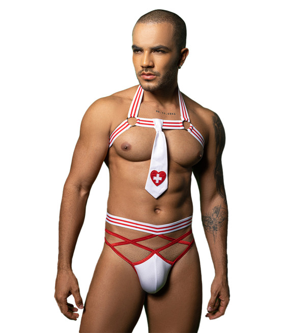 Déguisement sexy docteur 2 pièces - J Lingerie