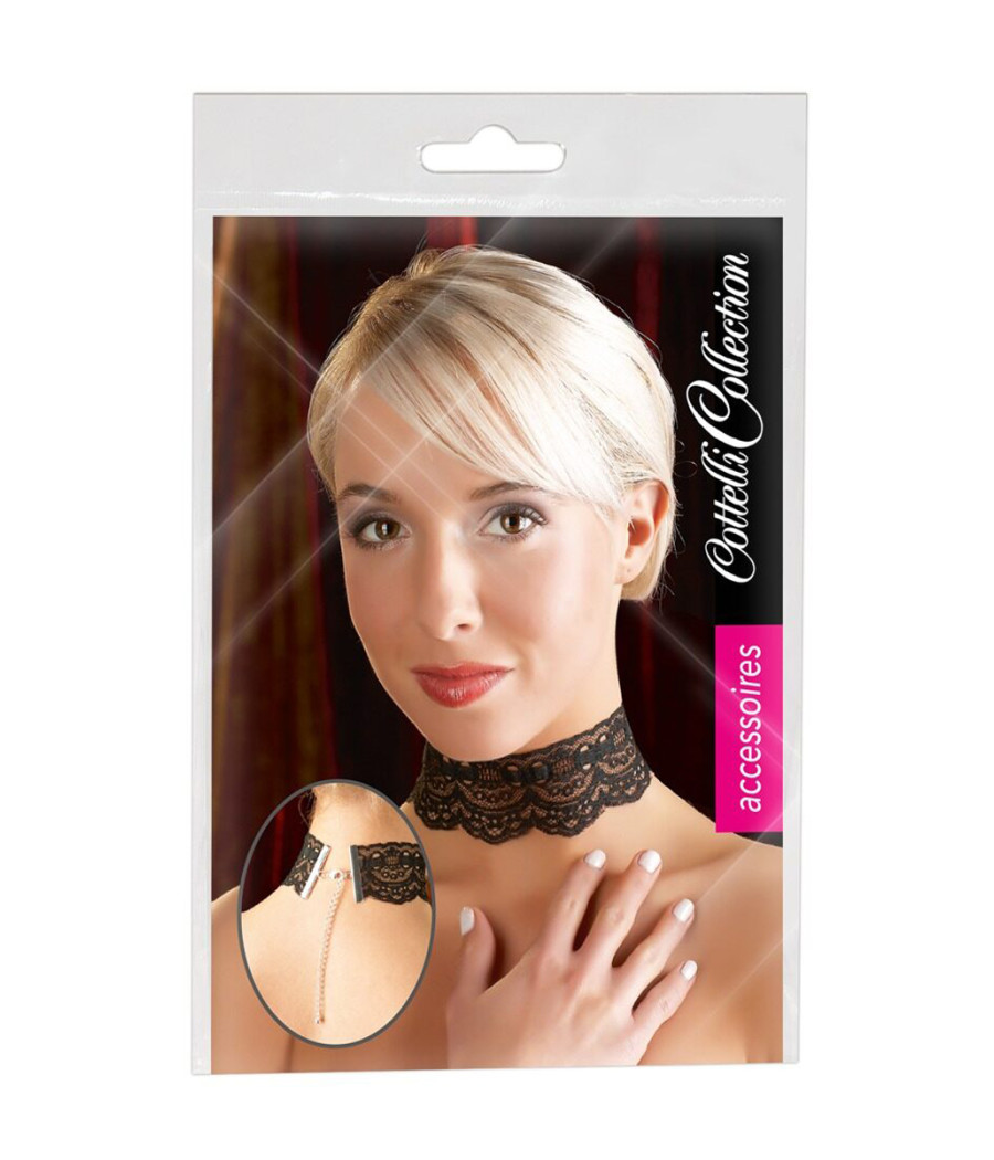 Collier sexy en dentelle - Cotelli Accessoires