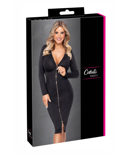 Robe noire à manches longues -  Cotelly Party