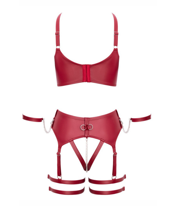 Ensemble BDSM bordeaux - Cotelli Bondage