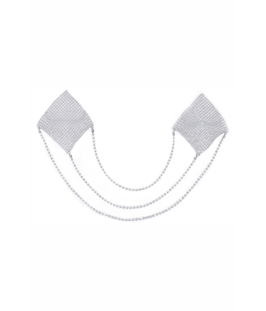 Caches tétons Losange avec chainettes - Cotelli Accessoires