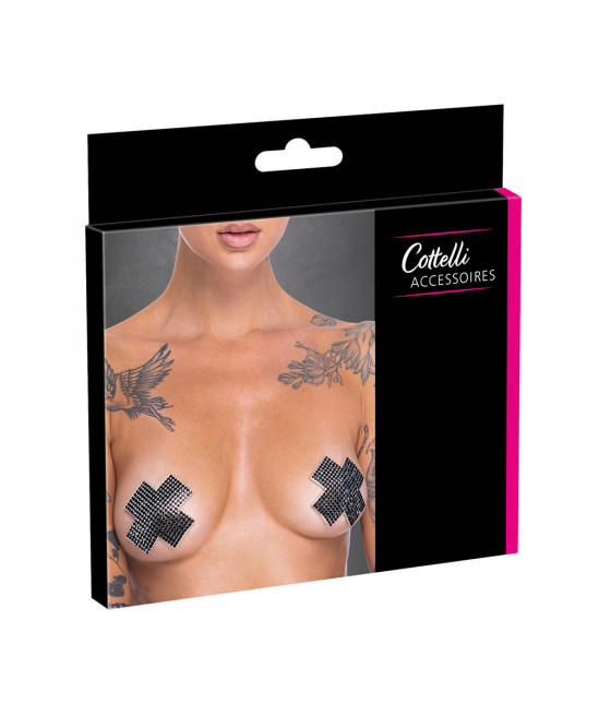 Caches tétons croix - Cotelli Accessoires