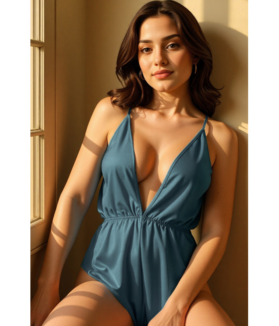 Body bleu canard Sensie - Passion