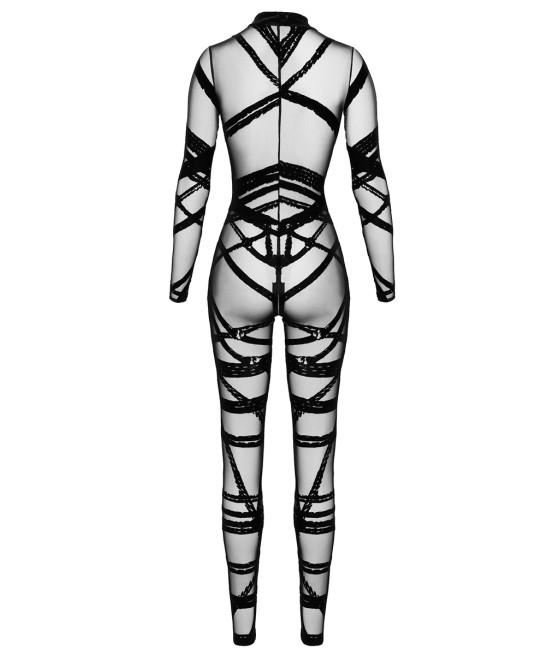 Combinaison floquée Bondesque F357 - Noir Handmade