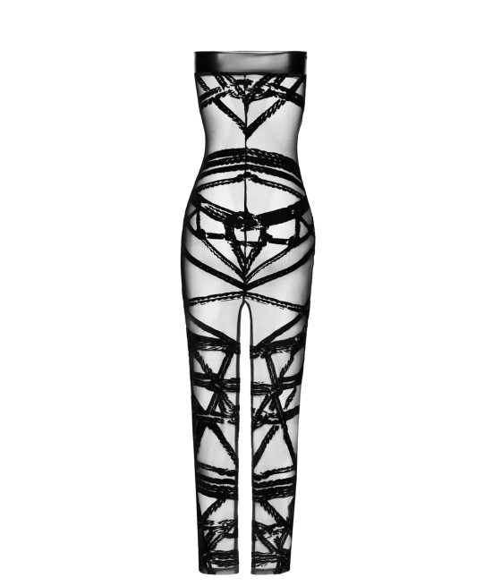 Robe bustier Bondesque F358 - Noir Handmade