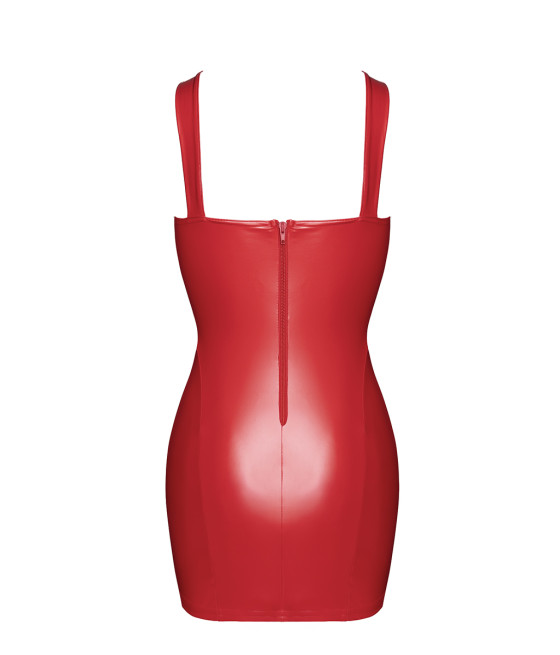 Mini robe lacée Bombshell F364 - Noir Handmade