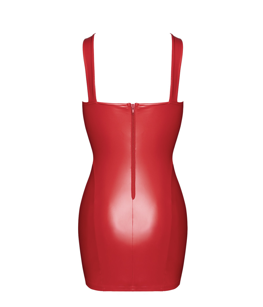 Mini robe lacée Bombshell F364 - Noir Handmade