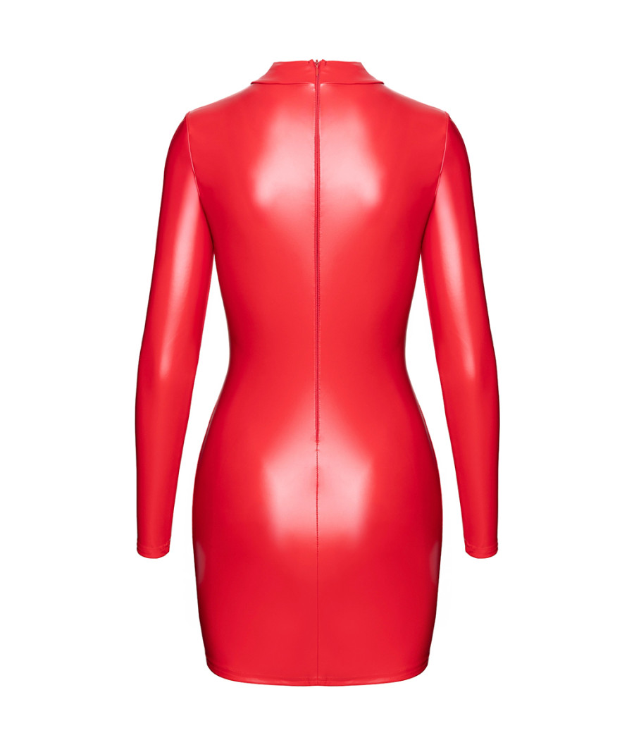 Mini robe Bombshell F367 - Noir Handmade