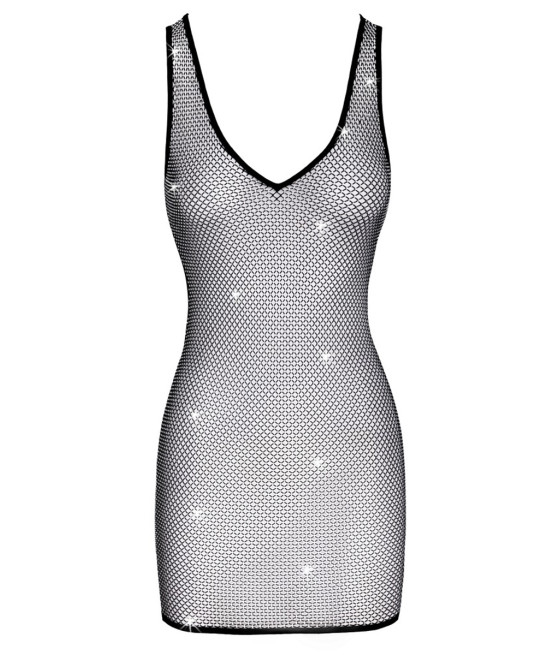 Mini robe maille et strass - Cottelli PARTY