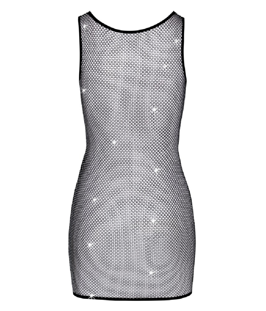 Mini robe maille et strass - Cottelli PARTY