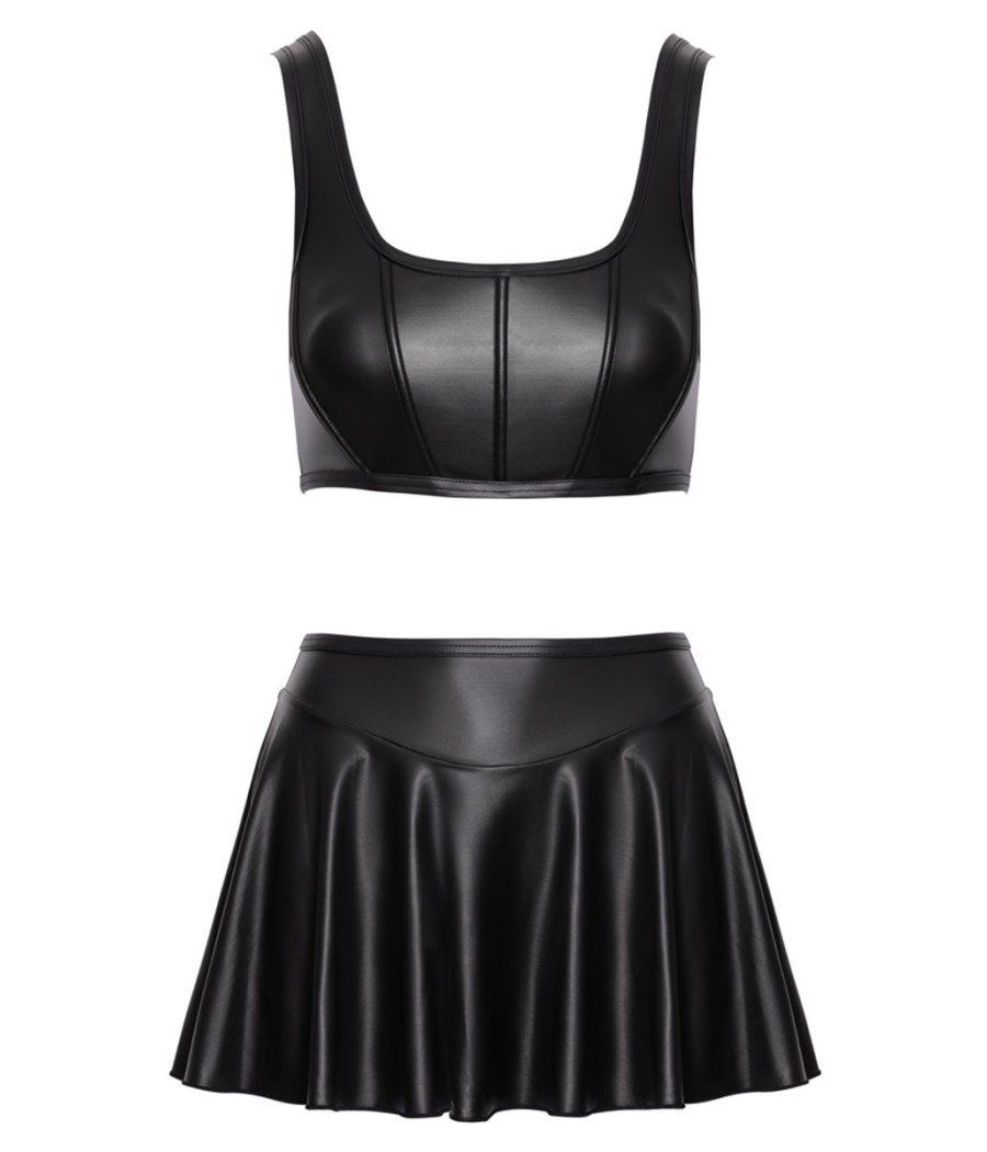 Ensemble Top bustier court et mini-jupe - Cottelli PARTY 