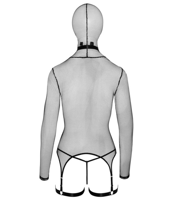 Ensemble lingerie résille et accessoires BDSM - Bad Kitty