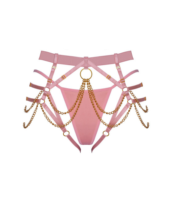 String harnais rose - Bad Kitty