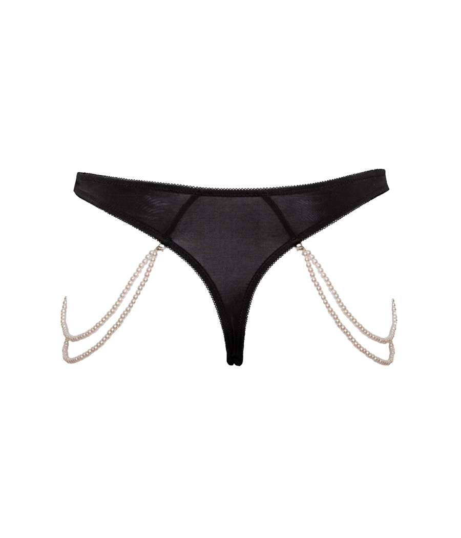 String Rio avec chaines de perles - Cottelli LINGERIE 