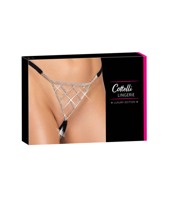 String ouvert strass - Cotelli Lingerie