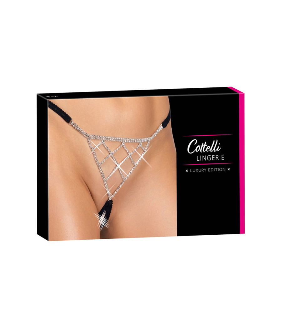 String ouvert strass - Cotelli Lingerie